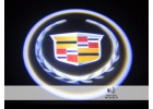 Проекция на двери с эмблемой Cadillac